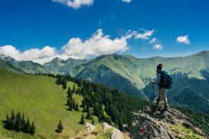wanderung kühtai im Sommer